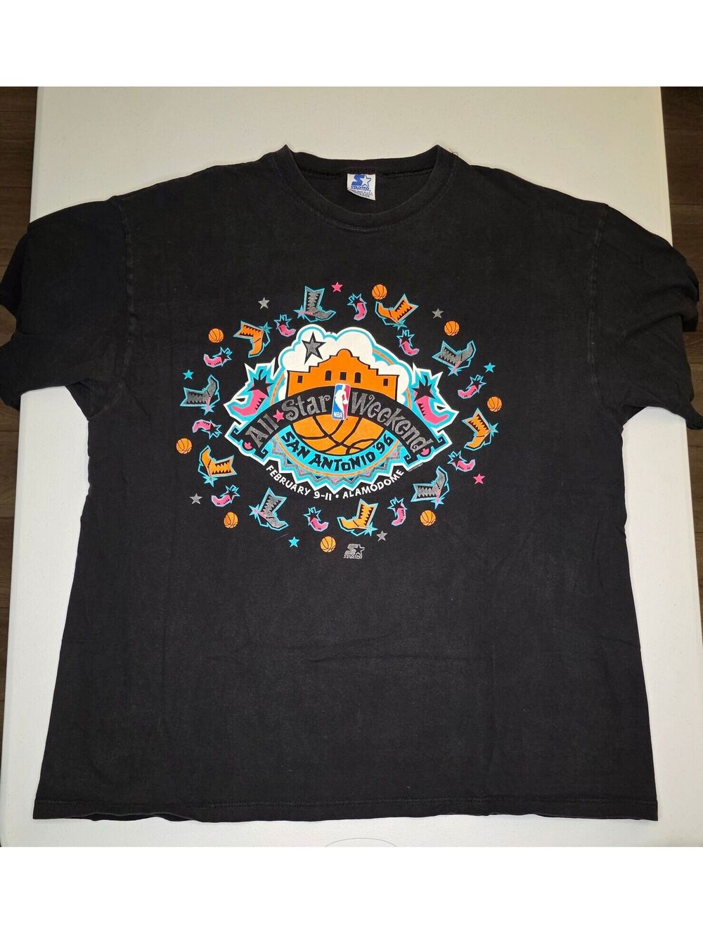 1996 NBA San Antonio All-Star Weekend Tee